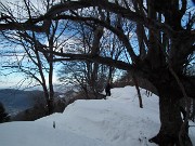 Invernale sui dirimpettai Monti Ocone e Tesoro dalla Forcella Alta al Pertus il 26 febbraio 2015  - FOTOGALLERY